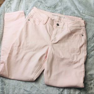 Old Navy Light Pink Rockstar Jeans